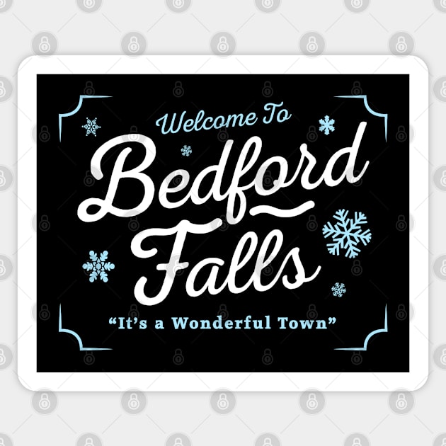 Bedford Falls Sticker by deadright